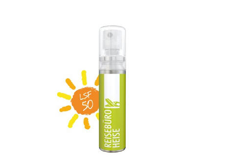 20 ml Spray - Sonnenschutzspray LSF 50 - Body Label