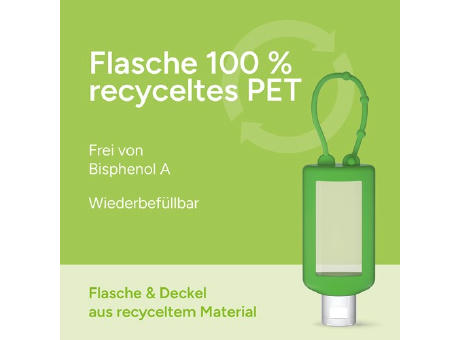 50 ml Bumper grün - Handreinigungsgel (alk.) - Body Label