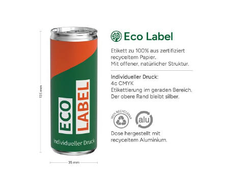 250 ml Energy Drink - Eco Label