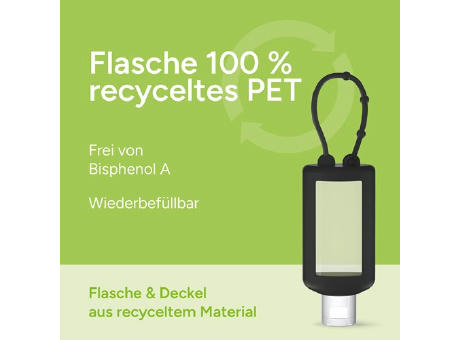 50 ml Bumper schwarz - Handreinigungsgel (alk.) - Body Label