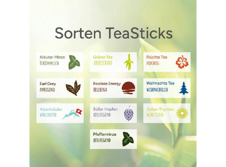 TeaStick - Kräuter Rooibos-Minze - Individual Design