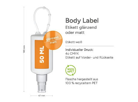 50 ml Bumper frost - Insektenschutz-Spray sensitiv - Body Label