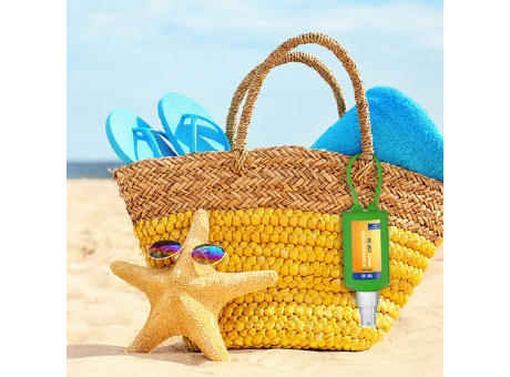 50 ml Bumper grün - Sonnenschutzspray LSF 50 - Body Label