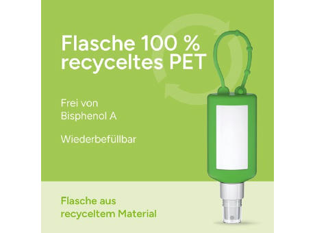 50 ml Bumper grün - Sonnenschutzspray LSF 50 - Body Label