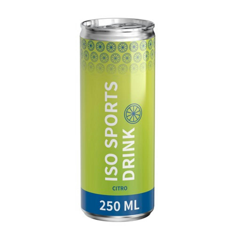 250 ml Iso Sports Drink Citro - Body Label