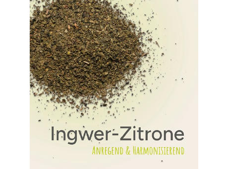 TeaStick - Grüner Tee Ingwer Zitrone - Individual Design