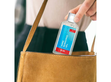 50 ml Flasche - Handreinigungsgel (alk.) - Body Label