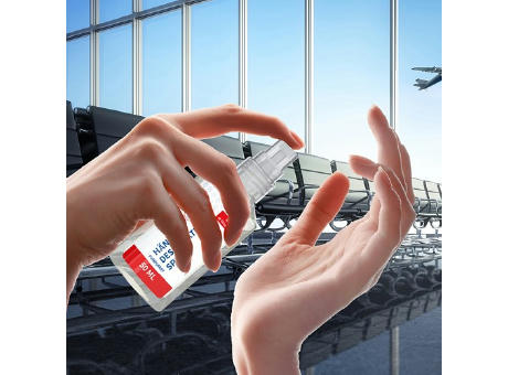 50 ml Spray - Hände-Desinfektionsspray (DIN EN 1500) - Body Label