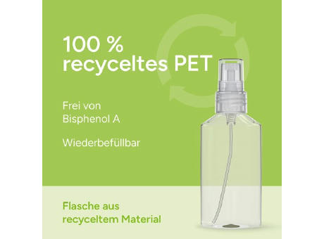 50 ml Spray - Hände-Desinfektionsspray (DIN EN 1500) - Body Label