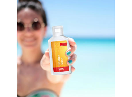 50 ml Flasche - Sonnenmilch LSF 30 - Body Label