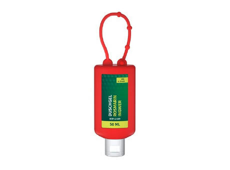 50 ml Bumper rot - Duschgel Rosmarin-Ingwer - Body Label