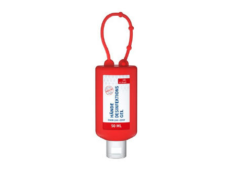 50 ml Bumper rot - Hände-Desinfektionsgel (DIN EN 1500) - Body Label