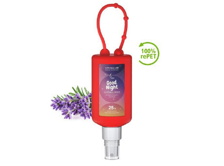 50 ml Bumper rot  - Lavendel-Spray - Body Label