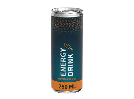 250 ml Energy Drink - Paper Label