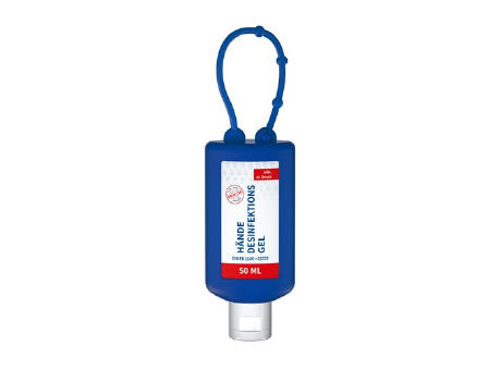 50 ml Bumper blau - Hände-Desinfektionsgel (DIN EN 1500) - Body Label