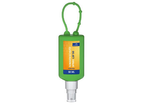 50 ml Bumper grün - Sonnenschutzspray LSF 50 - Body Label