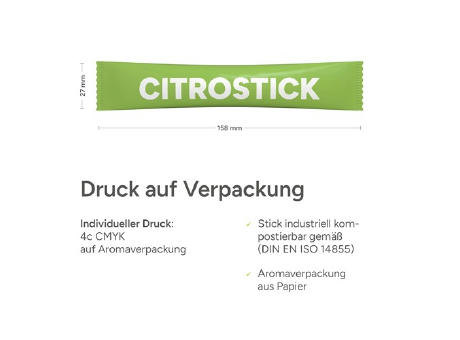 CitroStick - Heiße Zitrone - Individual Design