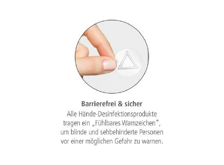 50 ml Tube - Hände-Desinfektionsgel (DIN EN 1500) - FullbodyPrint