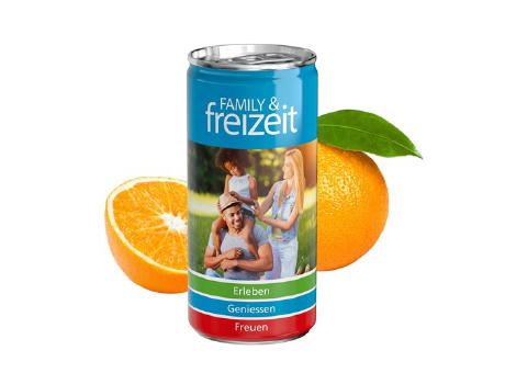 200 ml Orangensaft (Dose) - Fullbody