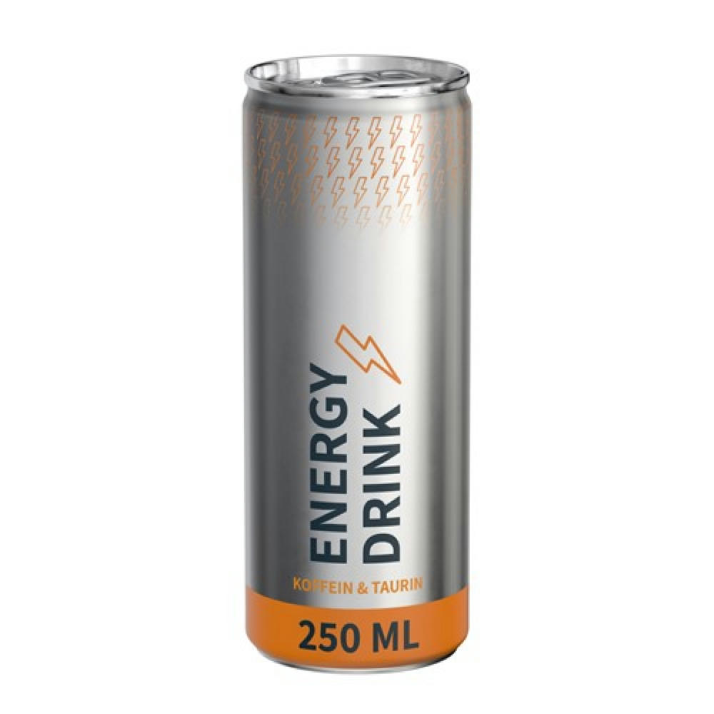 250 ml Energy Drink - Fullbody transparent (außerh. Deutschlands)