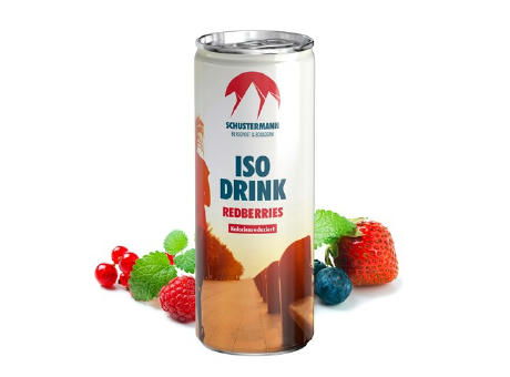 250 ml Iso Drink Redberries - Fullbody (außerh. Deutschlands)