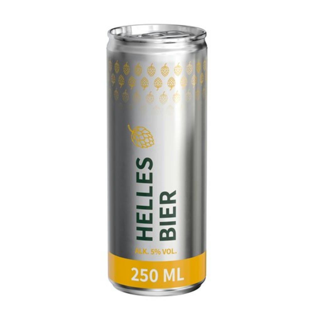 250 ml Bier - Body Label transparent (außerh. Deutschlands)