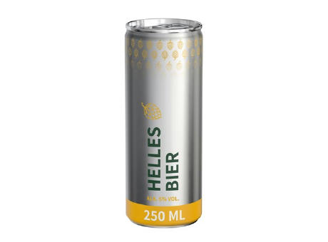 250 ml Bier - Fullbody transparent