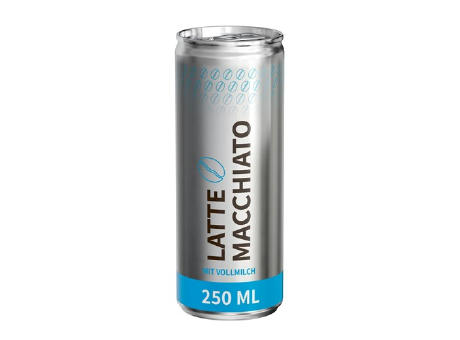 250 ml Latte Macchiato - Body Label transparent (außerh. Deutschlands)