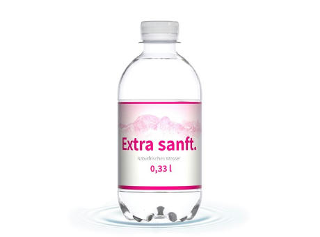 330 ml Wasser extra sanft - Eco Label