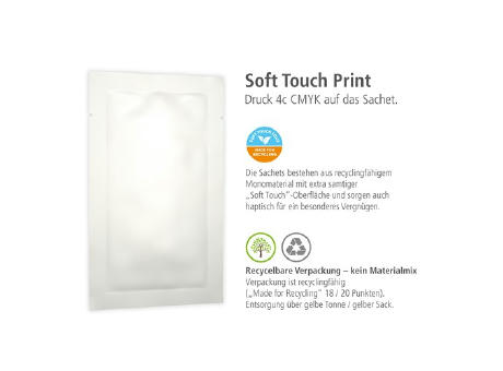 10 ml Sonnenmilch LSF 30 sensitiv (Sachet) - Soft Touch Print