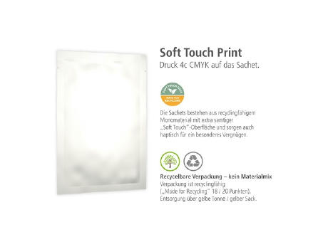 40 ml Abwehrkräftebad "Eukalyptus-Honig" (Sachet) - Soft Touch Print