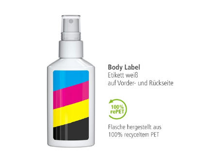 50 ml Spray - Smartphone & Arbeitsplatz-Reiniger - Body Label