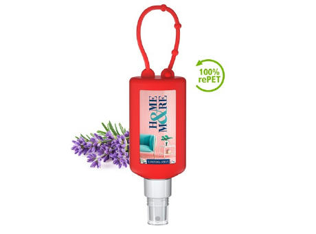 50 ml Bumper rot  - Lavendel-Spray - Body Label