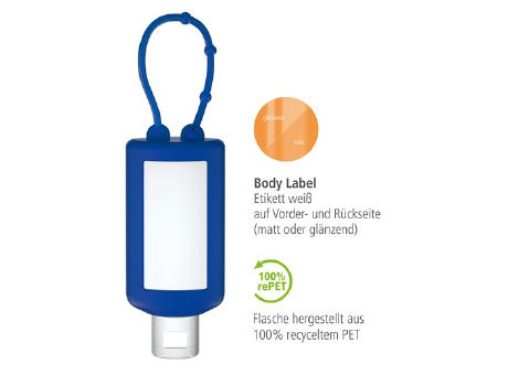 50 ml Bumper blau - Sonnenmilch LSF 50 (sensitiv) - Body Label