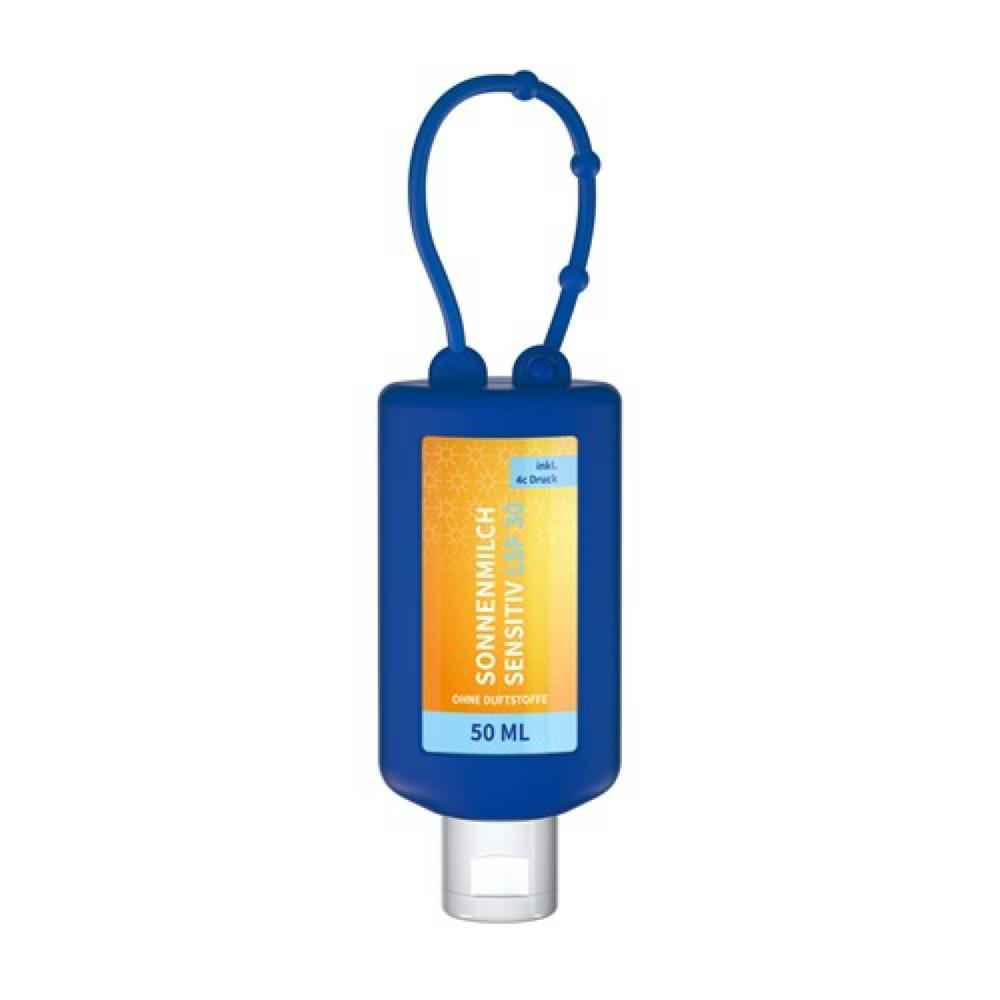 50 ml Bumper blau - Sonnenmilch LSF 30 (sensitiv) - Body Label