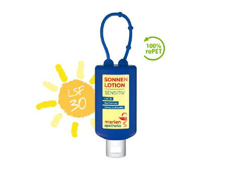 50 ml Bumper blau - Sonnenmilch LSF 30 (sensitiv) - Body Label