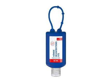 50 ml Bumper blau - Hände-Desinfektionsgel (DIN EN 1500) - Body Label