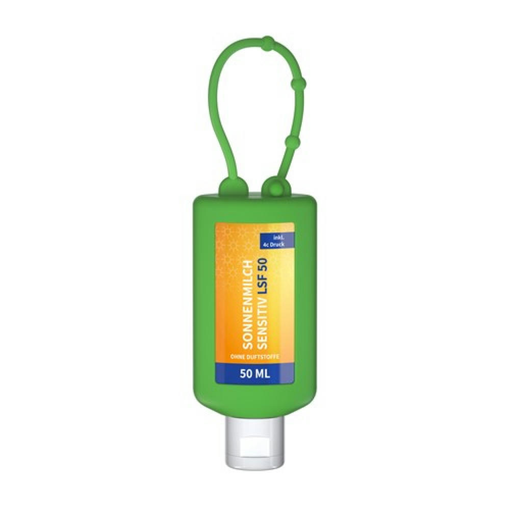 50 ml Bumper grün - Sonnenmilch LSF 50 (sensitiv) - Body Label