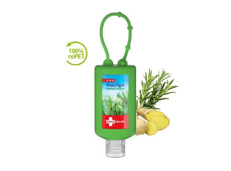 50 ml Bumper grün - Duschgel Rosmarin-Ingwer - Body Label