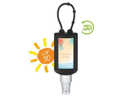 50 ml Bumper schwarz - Sonnenschutzspray LSF 50 - Body Label