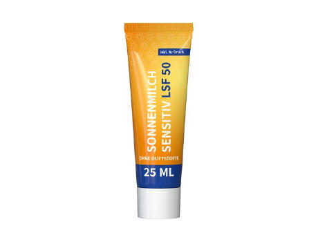 25 ml Tube - Sonnenmilch LSF 50 (sensitiv) - FullbodyPrint