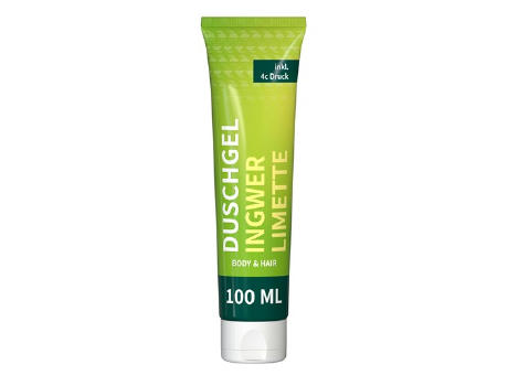 100 ml Tube - Duschgel Ingwer-Limette - FullbodyPrint