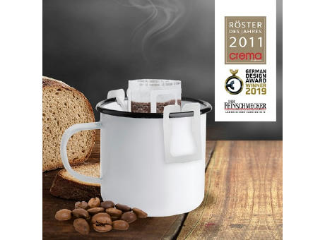 CoffeeBag - Fairtrade - schwarz, Individual Design