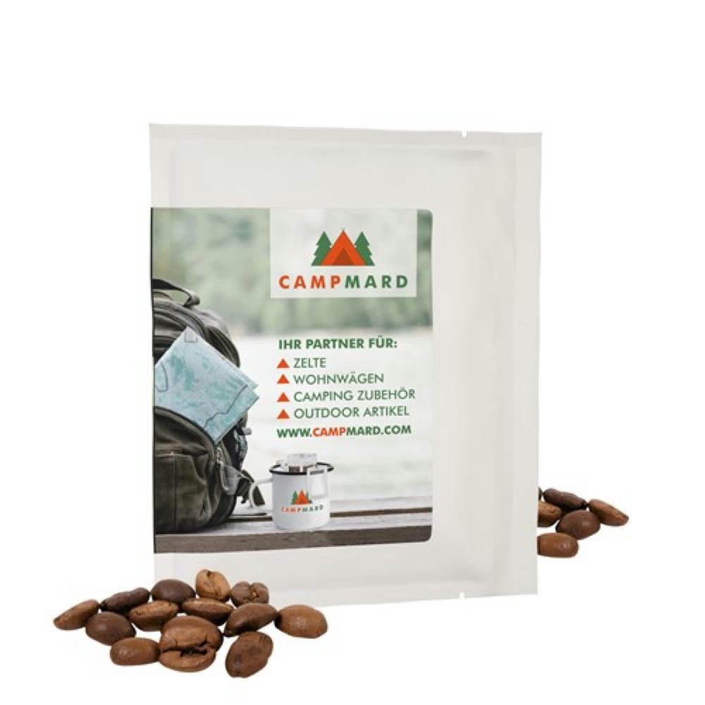 CoffeeBag - Fairtrade - weiß, Individual Design