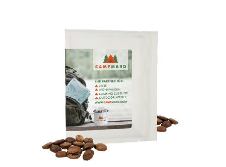 CoffeeBag - Fairtrade - weiß, Individual Design