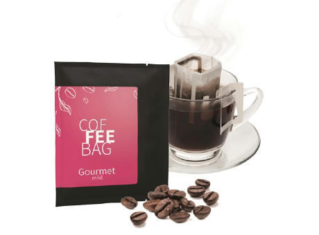 CoffeeBag - Gourmet - schwarz, Individual Design
