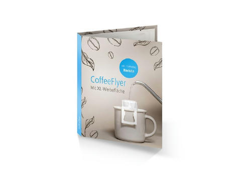 CoffeeFlyer - Barista - weiß, Individual Design