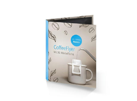 CoffeeFlyer - Barista - schwarz, Individual Design