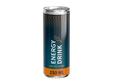 250 ml Energy Drink - Body Label (außerh. Deutschlands)