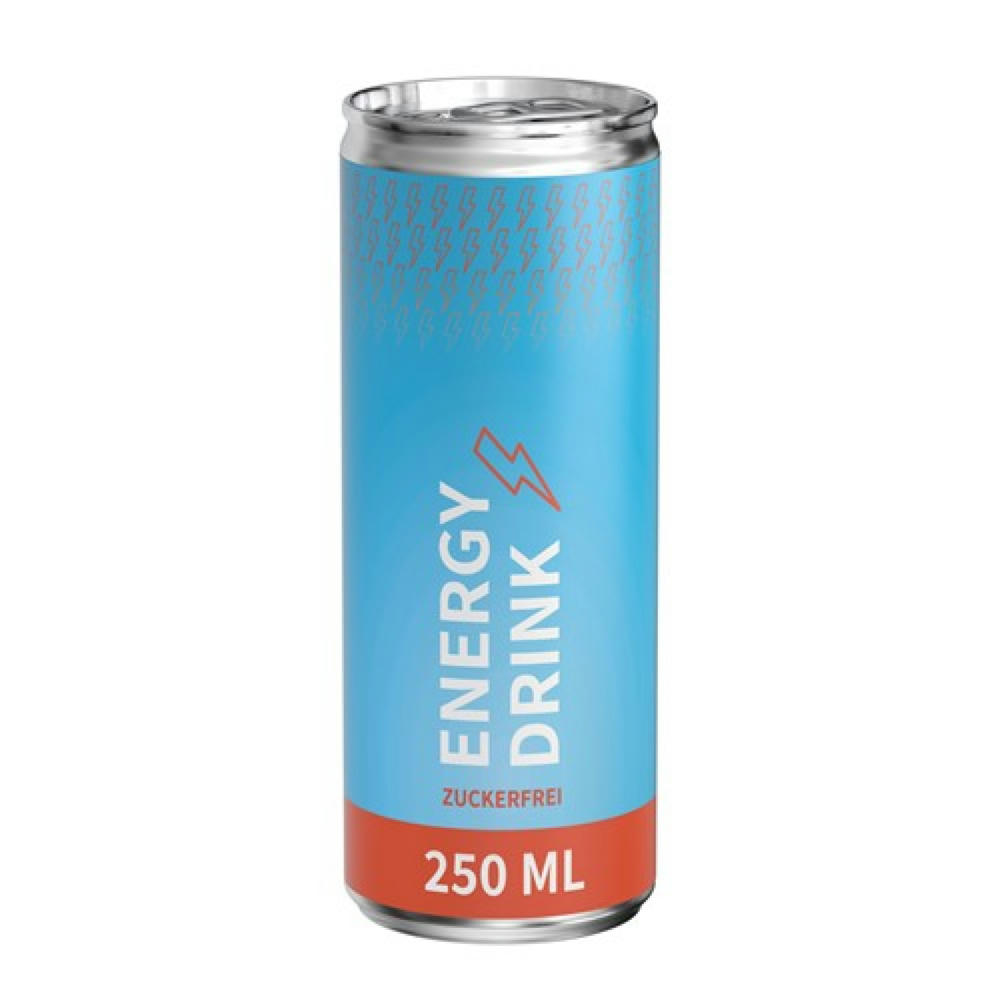 250 ml Energy Drink zuckerfrei - Eco Label